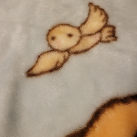 Vintage Excell Gold Precious Baby Blanket 80x110cm Pastel Green - Picture 4 of 7